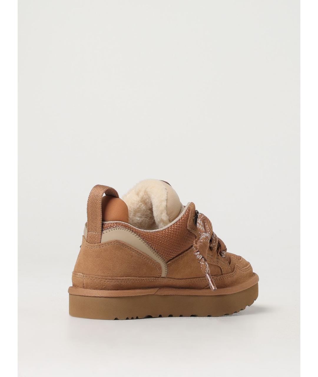 UGG AUSTRALIA Коричневые кроссовки, фото 3