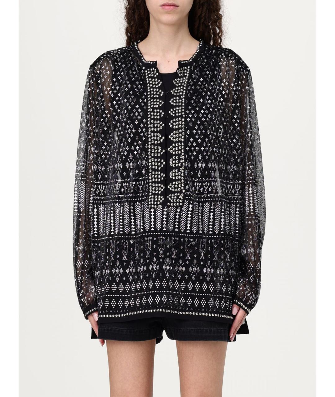 ISABEL MARANT Черная блузы, фото 2