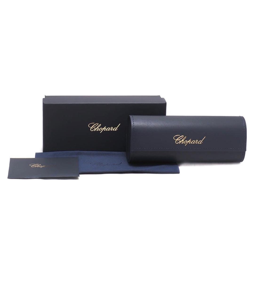 CHOPARD Фиолетовые пластиковые солнцезащитные очки, фото 4