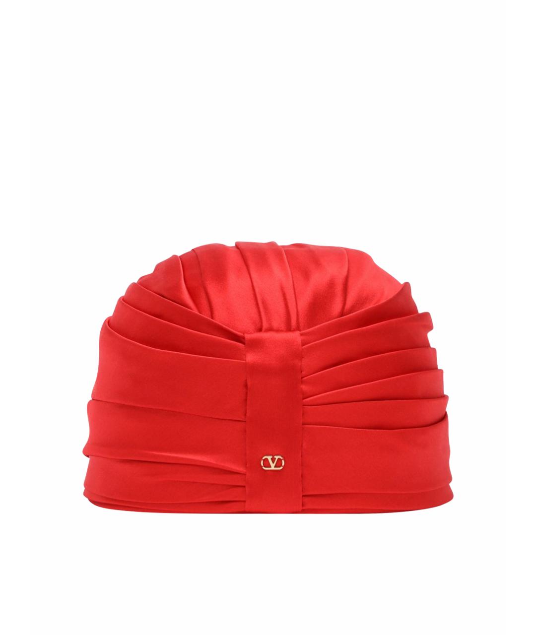 VALENTINO Оранжевая шапка, фото 1
