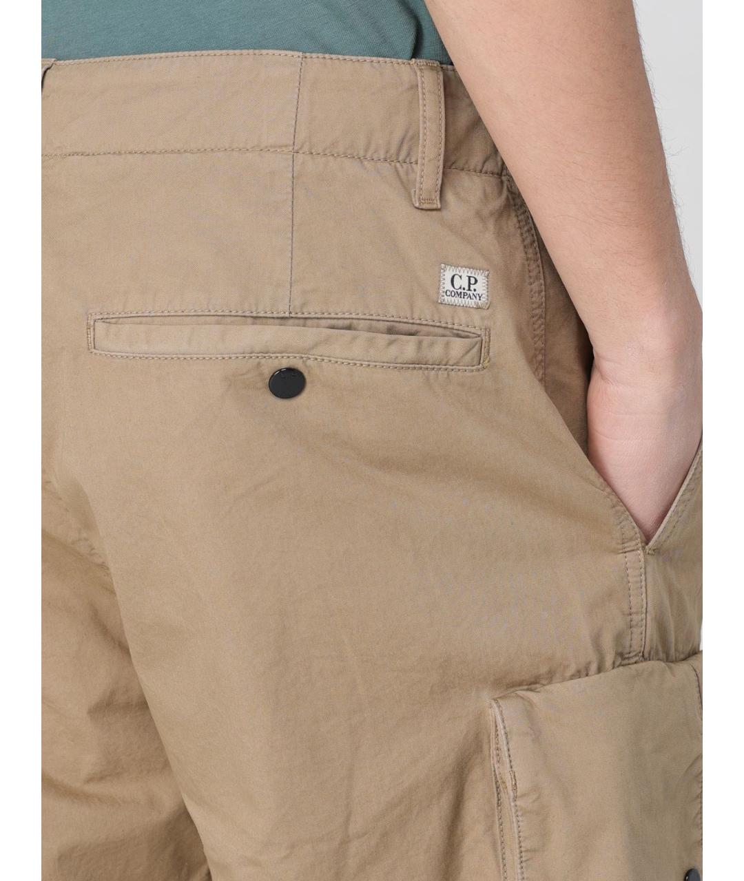 CP COMPANY Бежевые шорты, фото 4