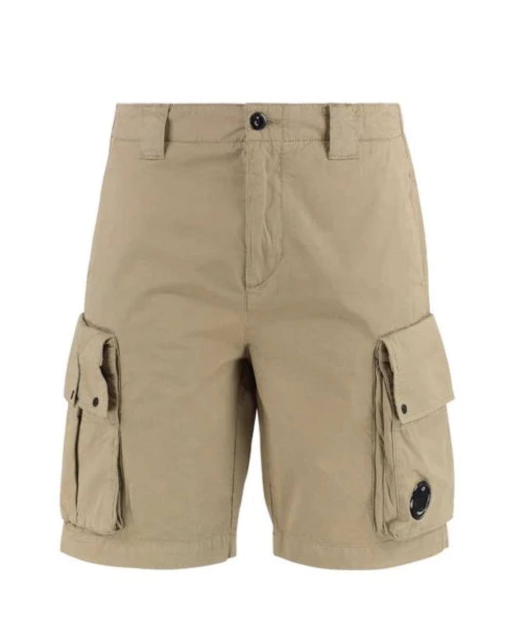CP COMPANY Бежевые шорты, фото 1