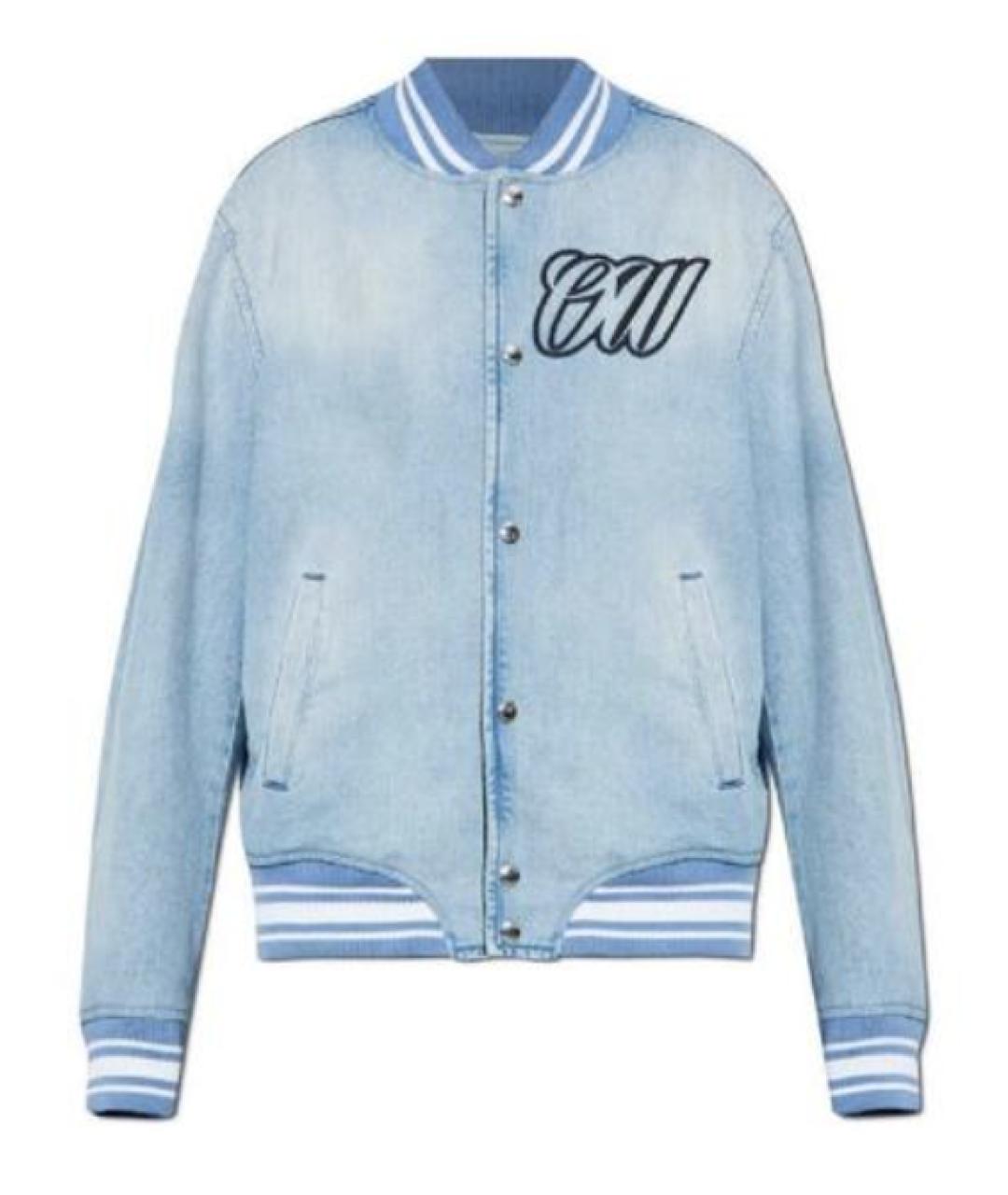 OFF-WHITE Голубая куртка, фото 1