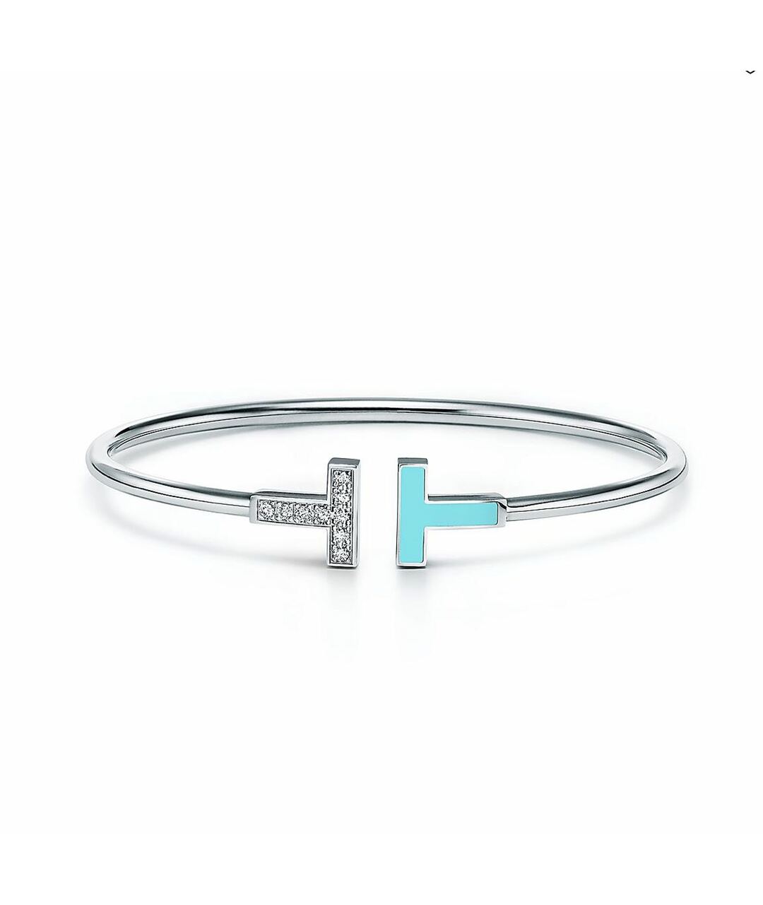 TIFFANY&CO Белый браслет из белого золота, фото 1