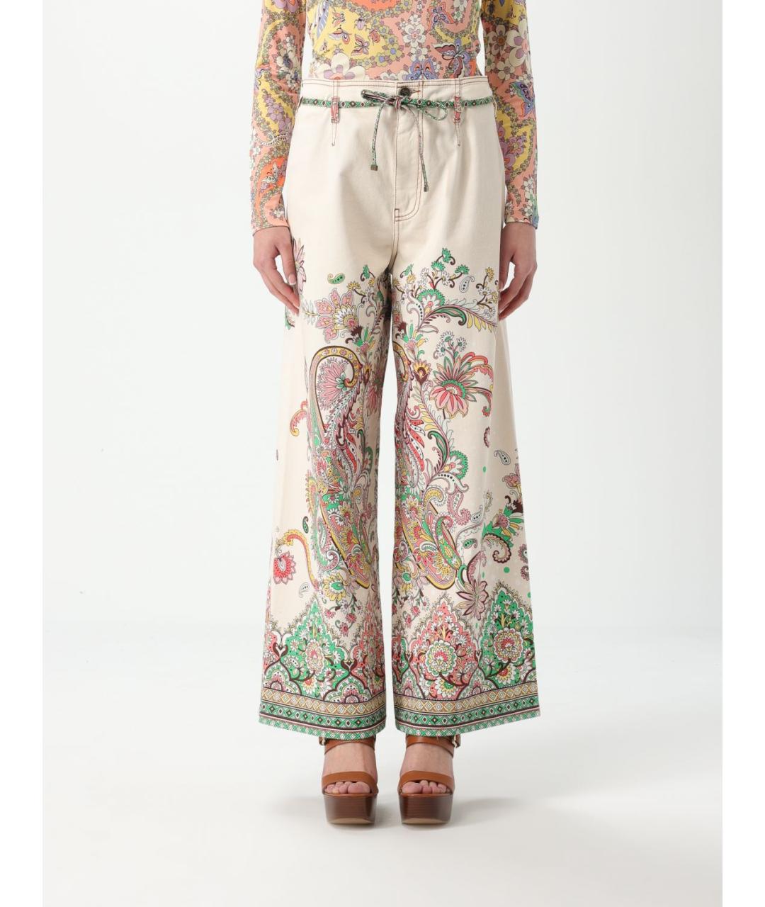 ETRO Мульти прямые джинсы, фото 2
