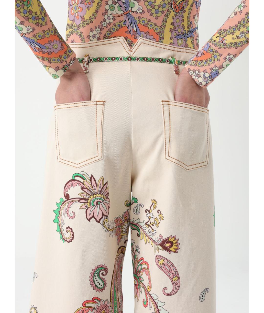 ETRO Мульти прямые джинсы, фото 6