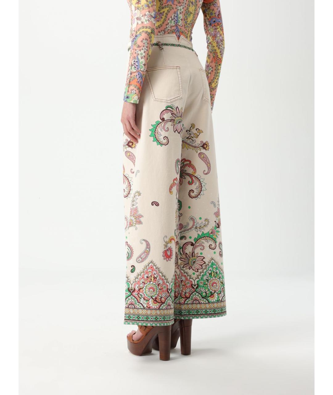 ETRO Мульти прямые джинсы, фото 4