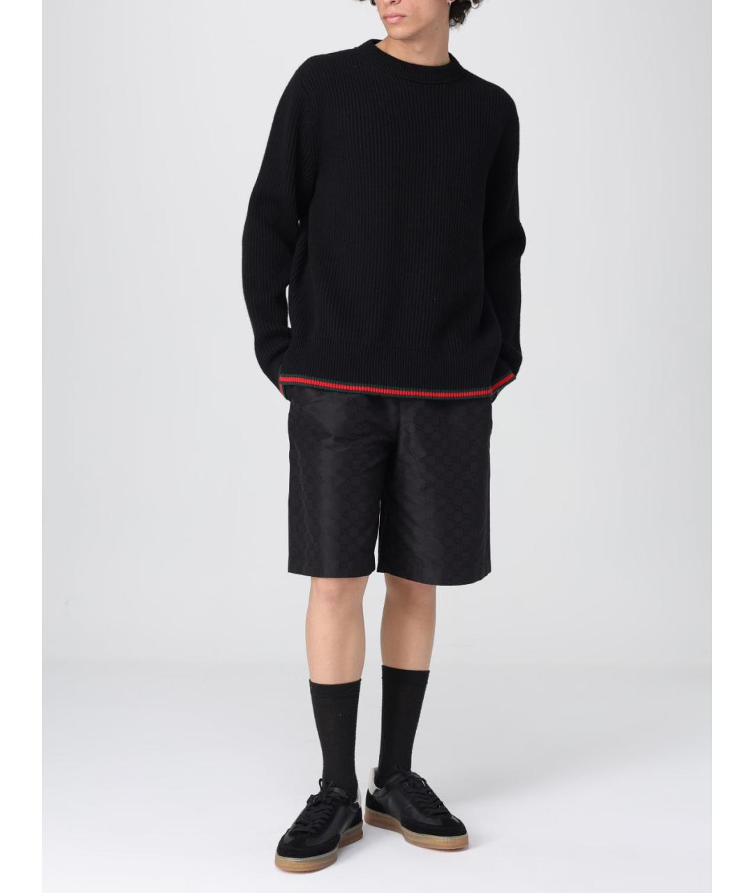 GUCCI Черный джемпер / свитер, фото 3