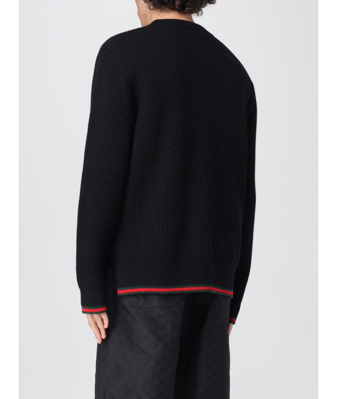 GUCCI Черный джемпер / свитер, фото 4