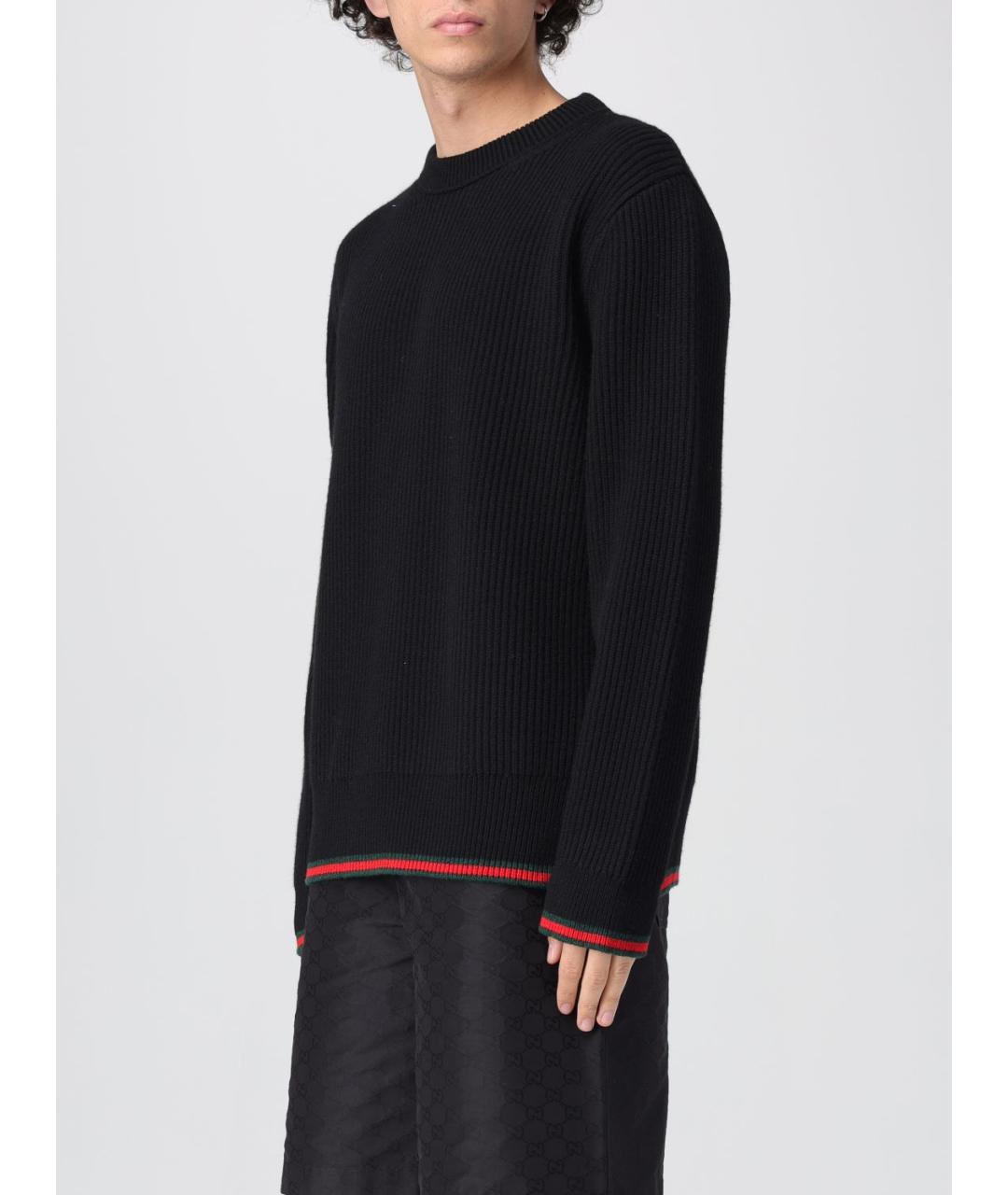 GUCCI Черный джемпер / свитер, фото 5