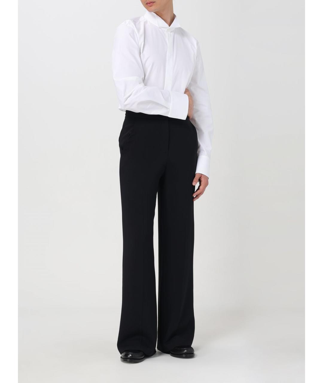 SAINT LAURENT Белая хлопковая классическая рубашка, фото 3
