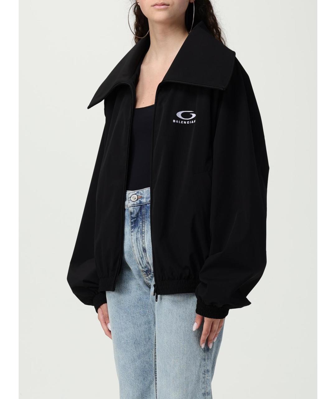 BALENCIAGA Черная куртка, фото 4