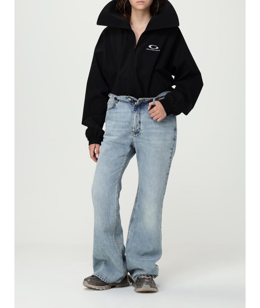 BALENCIAGA Черная куртка, фото 2