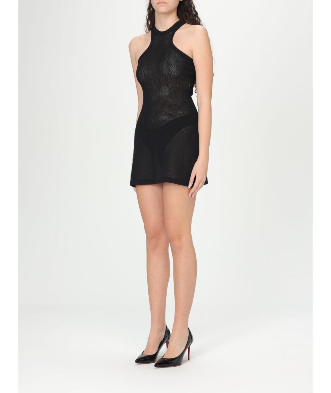 COURREGES Черное платье, фото 4