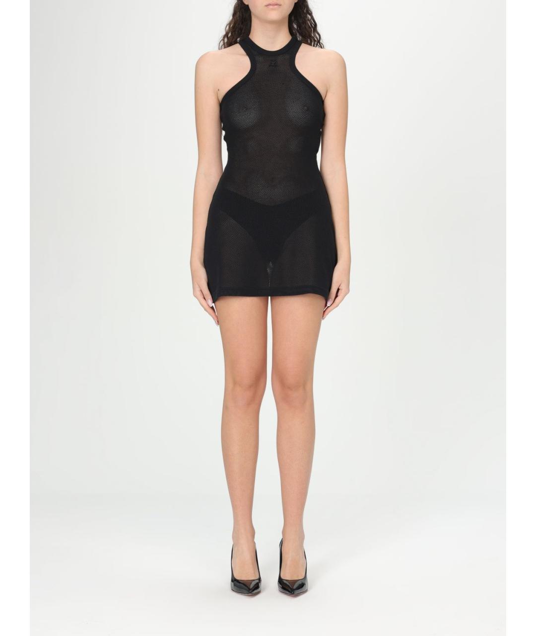 COURREGES Черное платье, фото 2