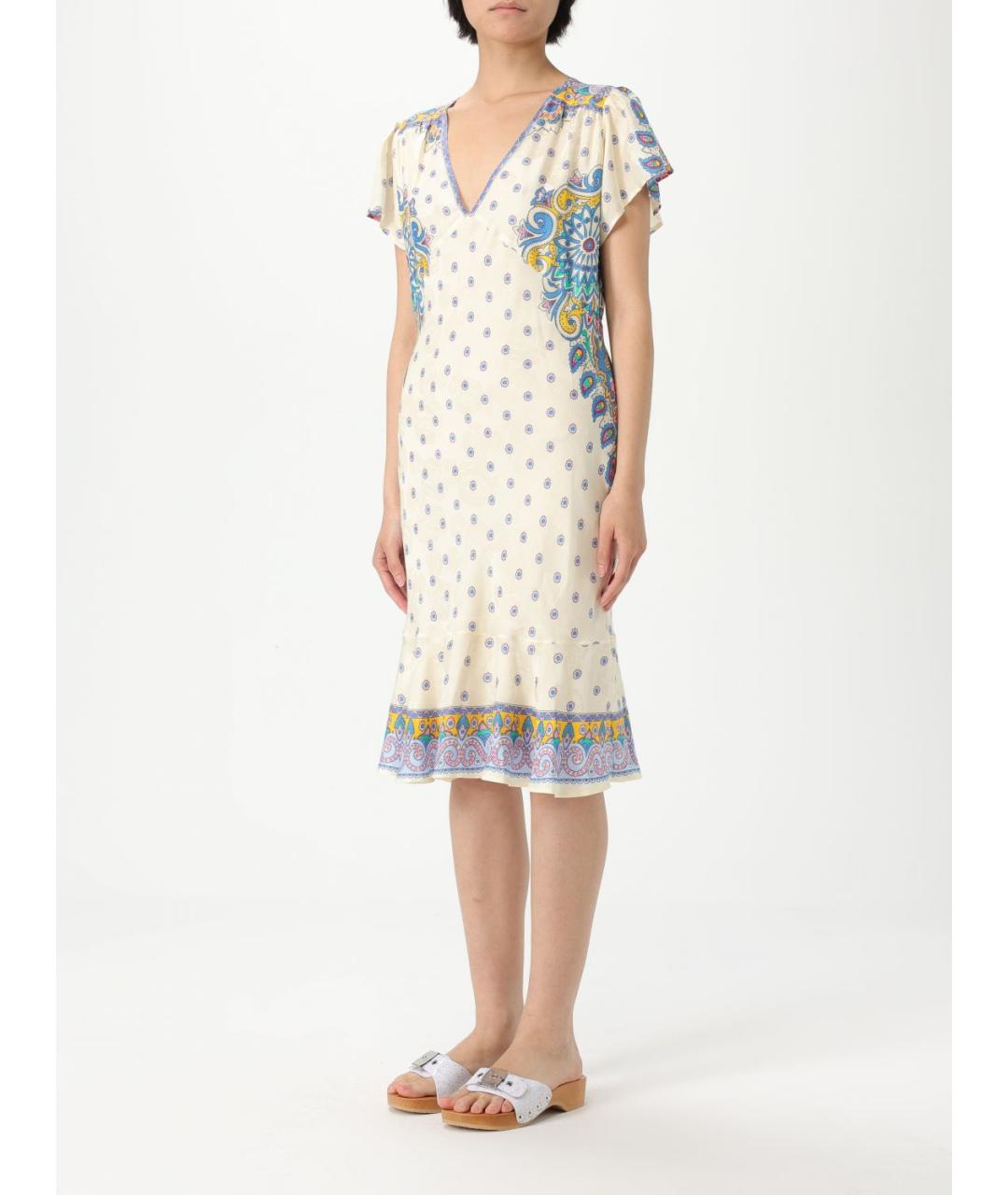 ETRO Мульти вискозное повседневное платье, фото 4