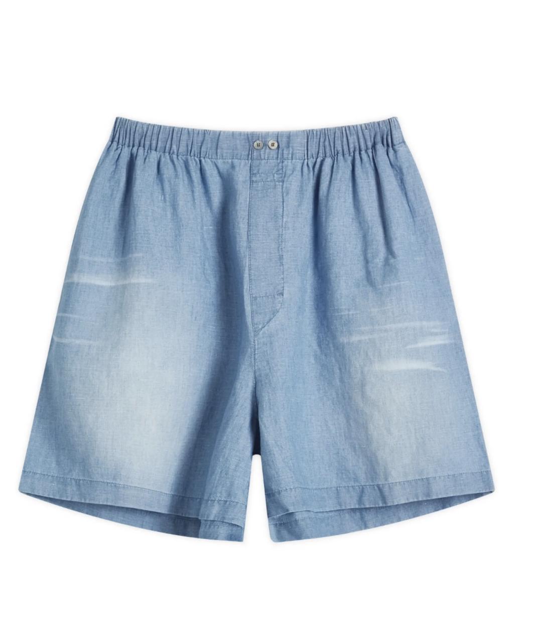ACNE STUDIOS Голубые шорты, фото 1
