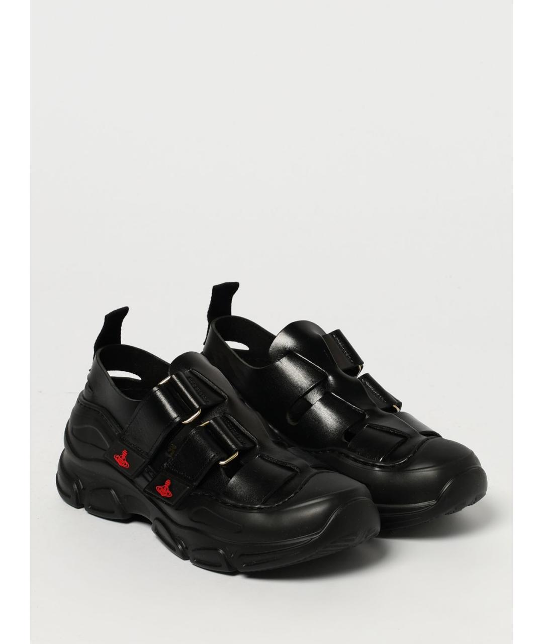 VIVIENNE WESTWOOD Черные кроссовки, фото 2