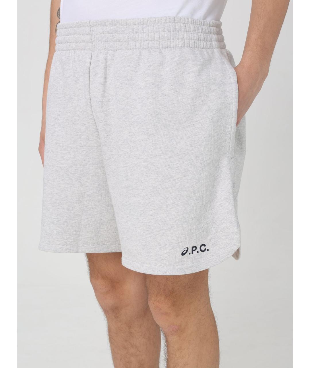 A.P.C. Серые шорты, фото 5