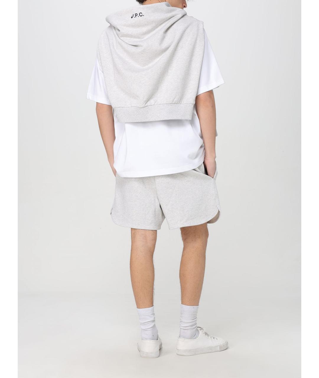 A.P.C. Серые шорты, фото 3