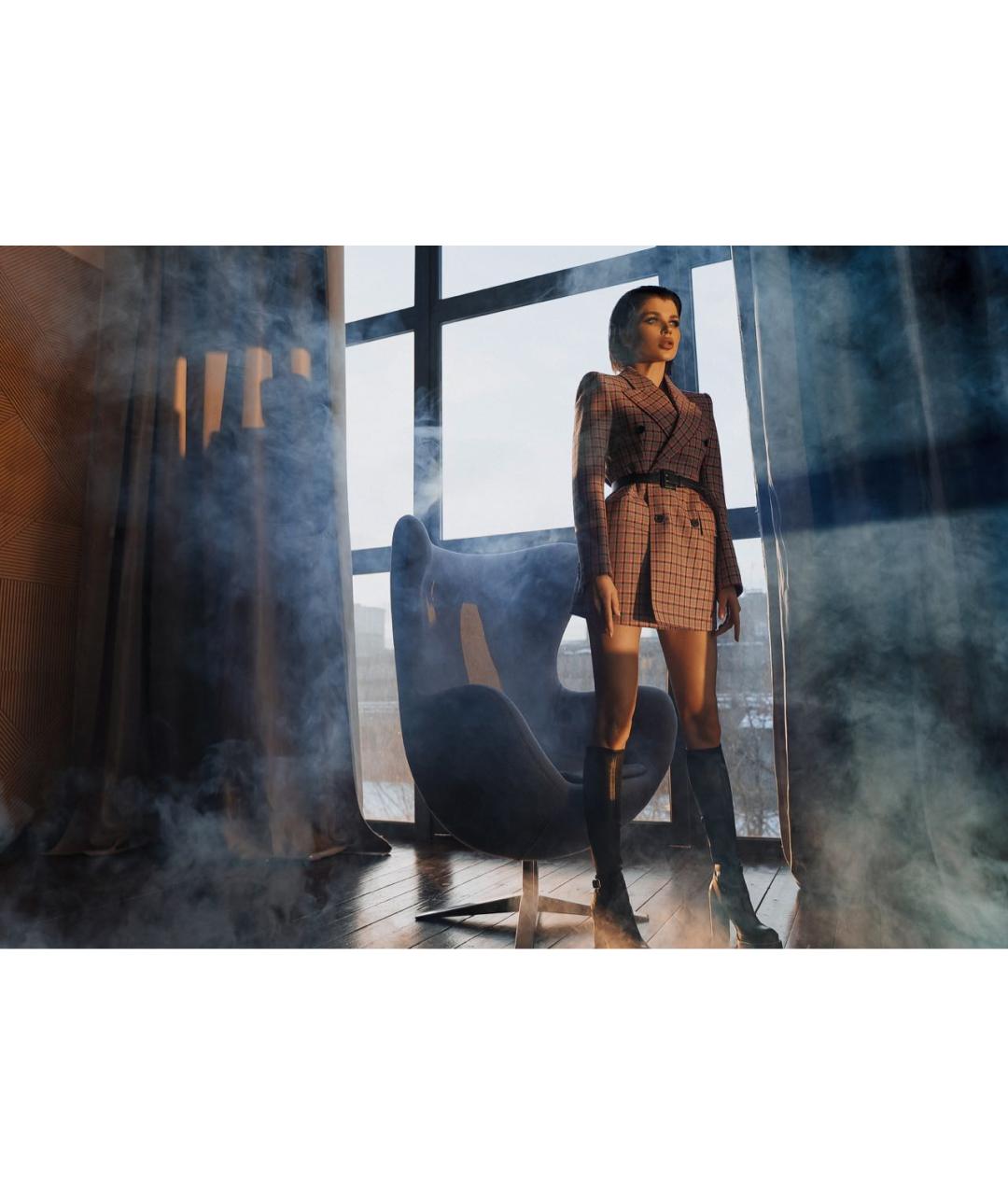 BALENCIAGA Розовый шерстяной жакет/пиджак, фото 6