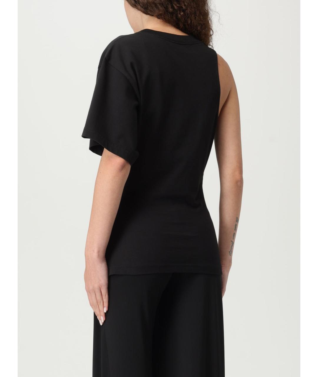 COURREGES Черная майка, фото 4
