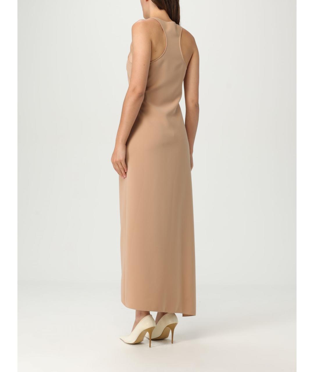 COURREGES Бежевое платье, фото 3