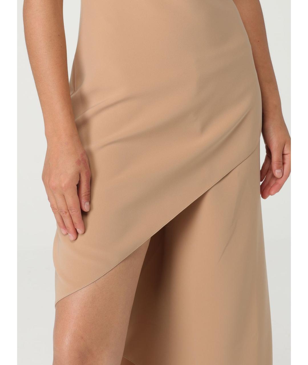 COURREGES Бежевое платье, фото 5