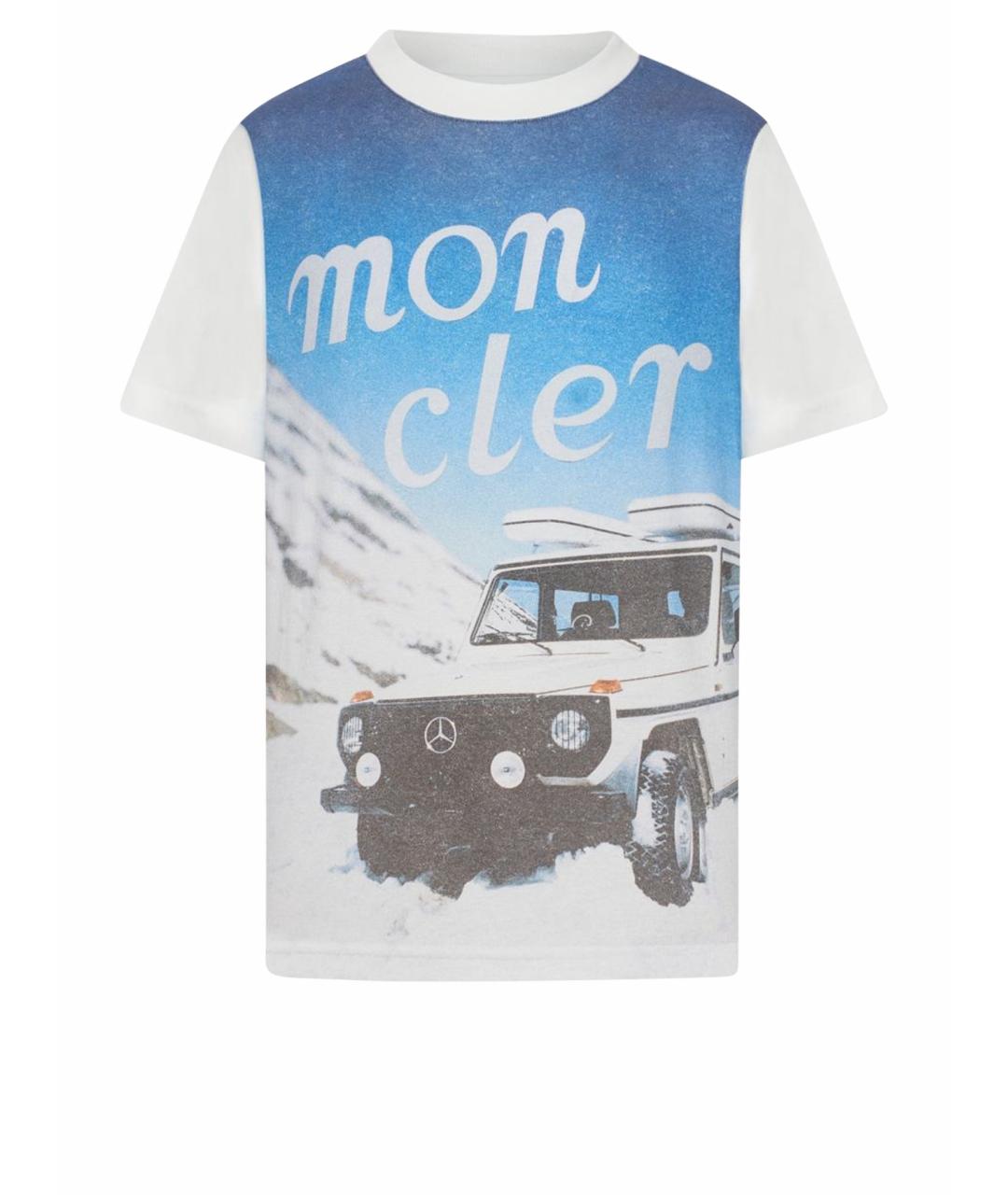 MONCLER Мульти хлопковая футболка, фото 1