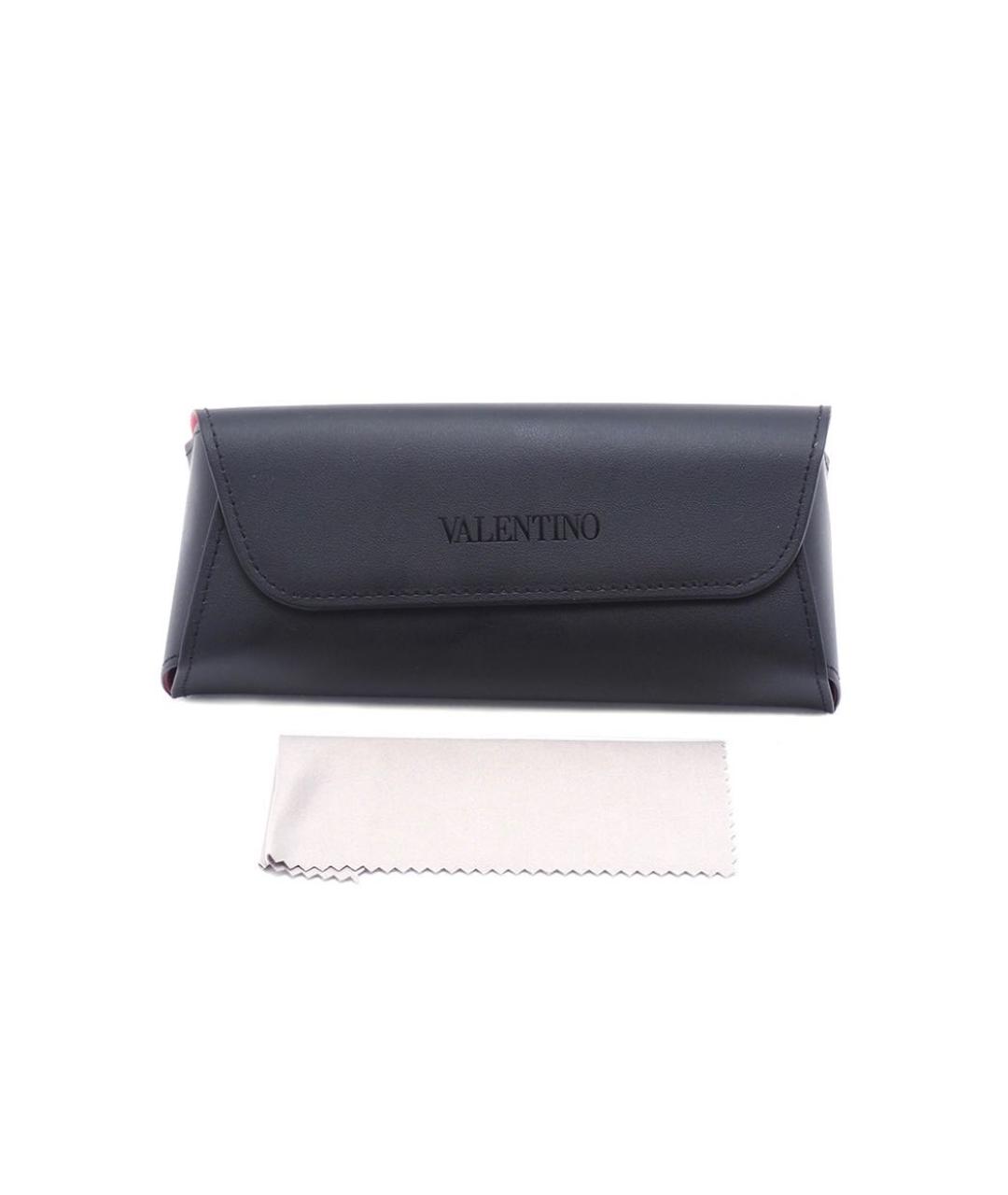 VALENTINO Розовые металлические солнцезащитные очки, фото 4