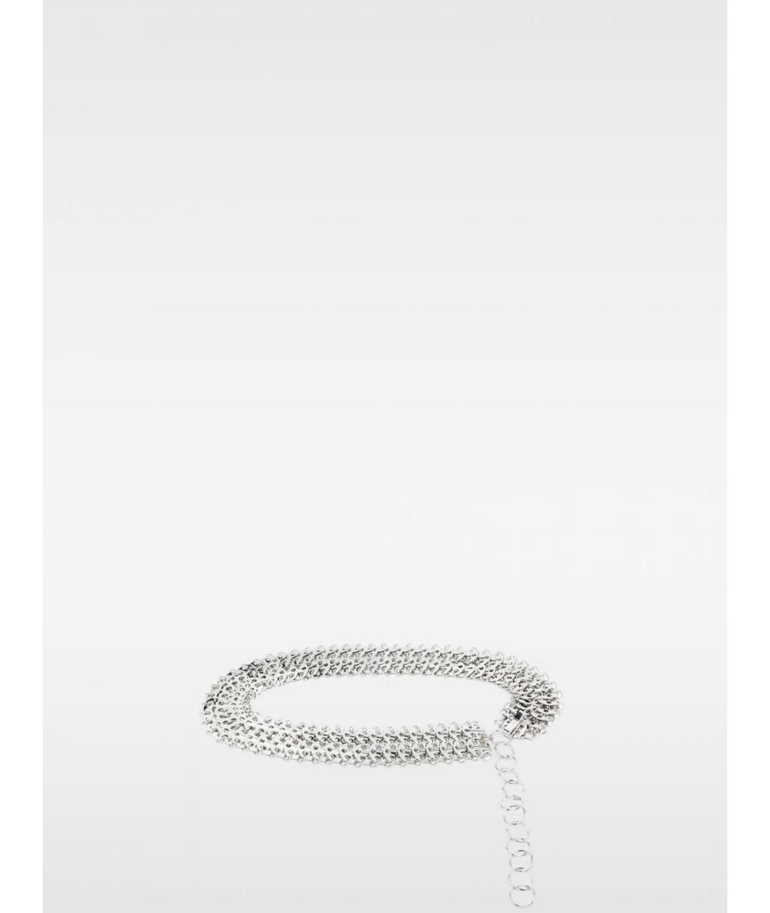 PACO RABANNE Серебрянный ремень, фото 3
