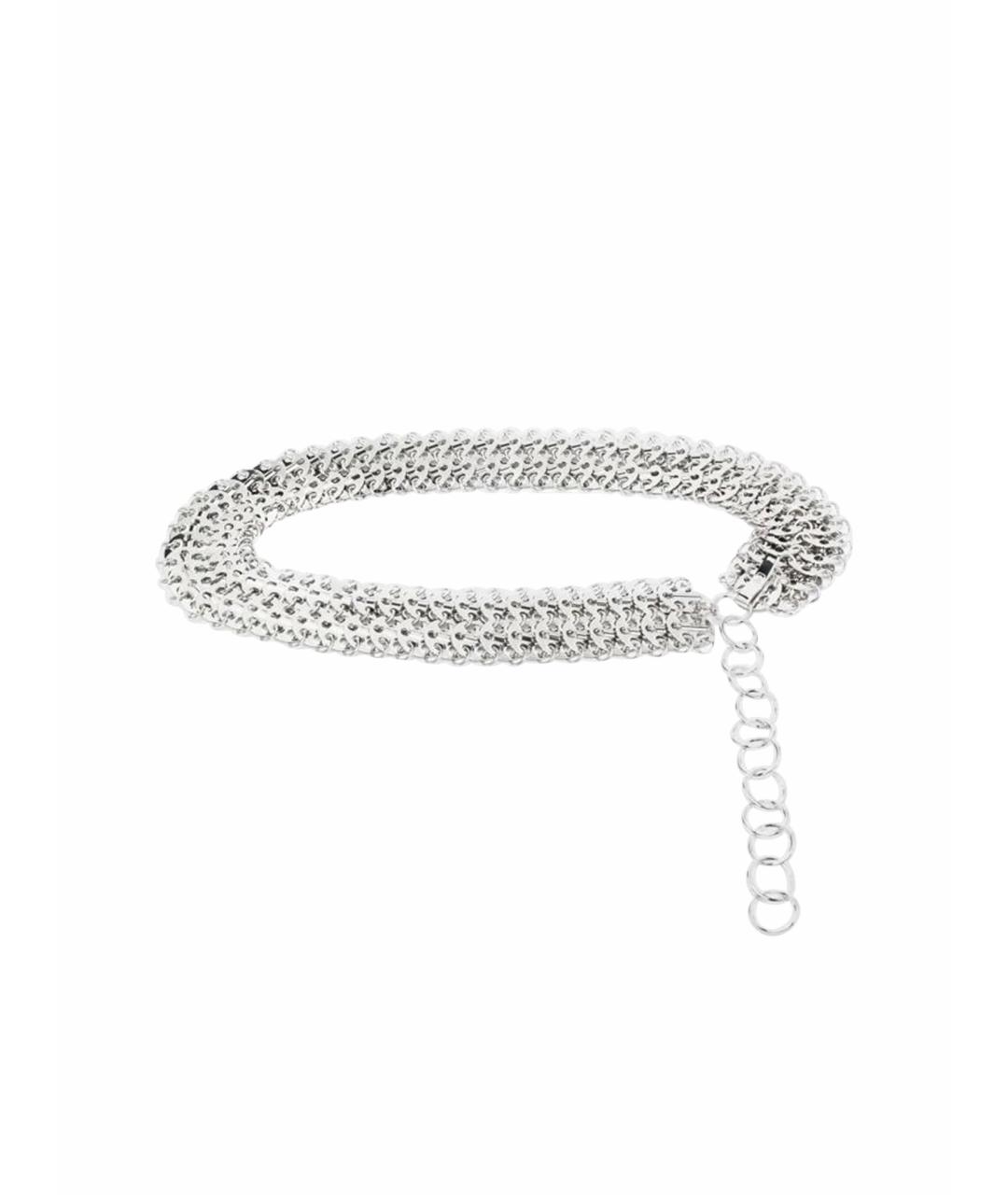 PACO RABANNE Серебрянный ремень, фото 1