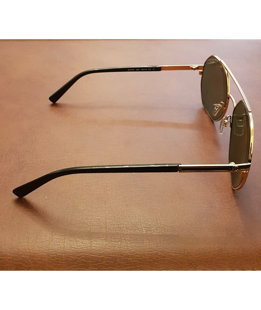 JUST CAVALLI Черные металлические солнцезащитные очки, фото 4