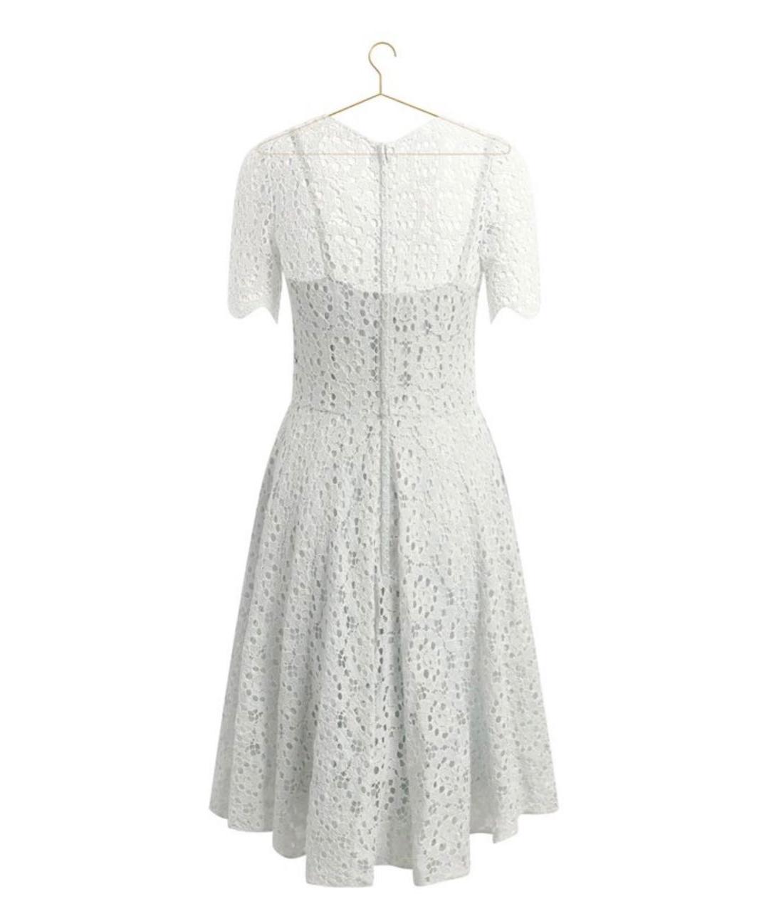 DOLCE&GABBANA Голубое хлопковое повседневное платье, фото 2