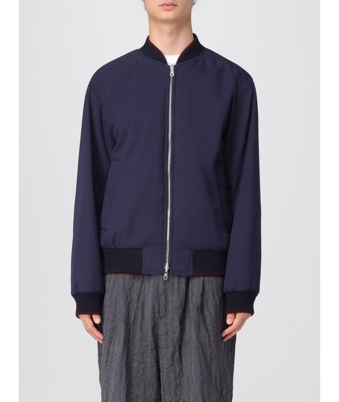 DRIES VAN NOTEN Синий вискозный пиджак, фото 2