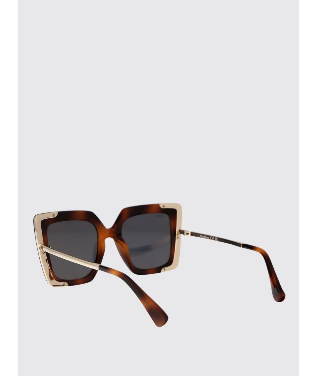 MAX MARA Коричневые солнцезащитные очки, фото 3