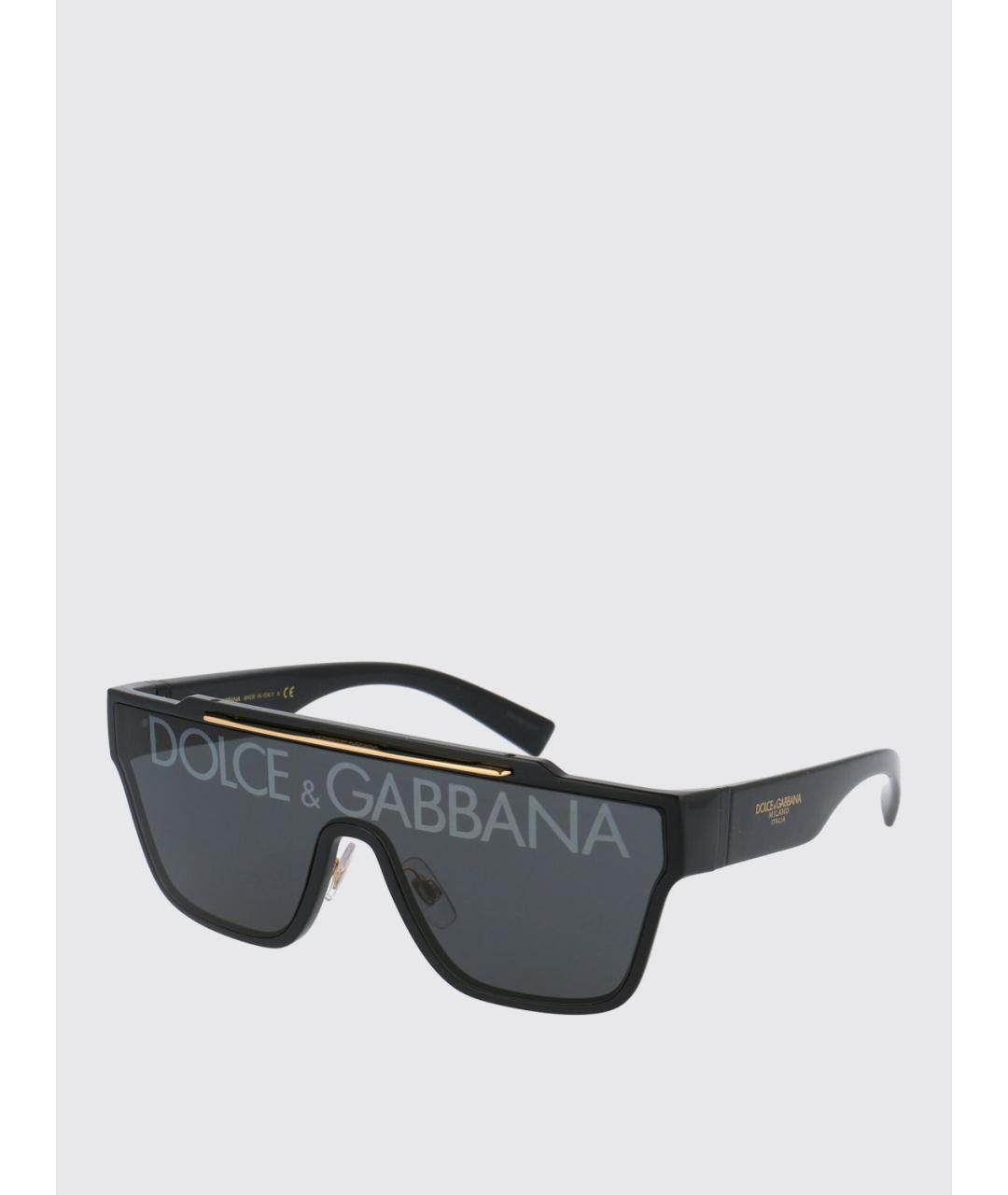DOLCE&GABBANA Черные солнцезащитные очки, фото 5