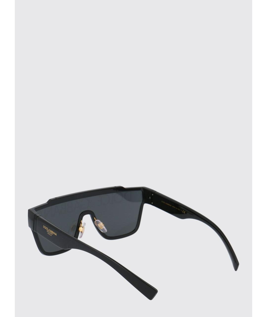 DOLCE&GABBANA Черные солнцезащитные очки, фото 3