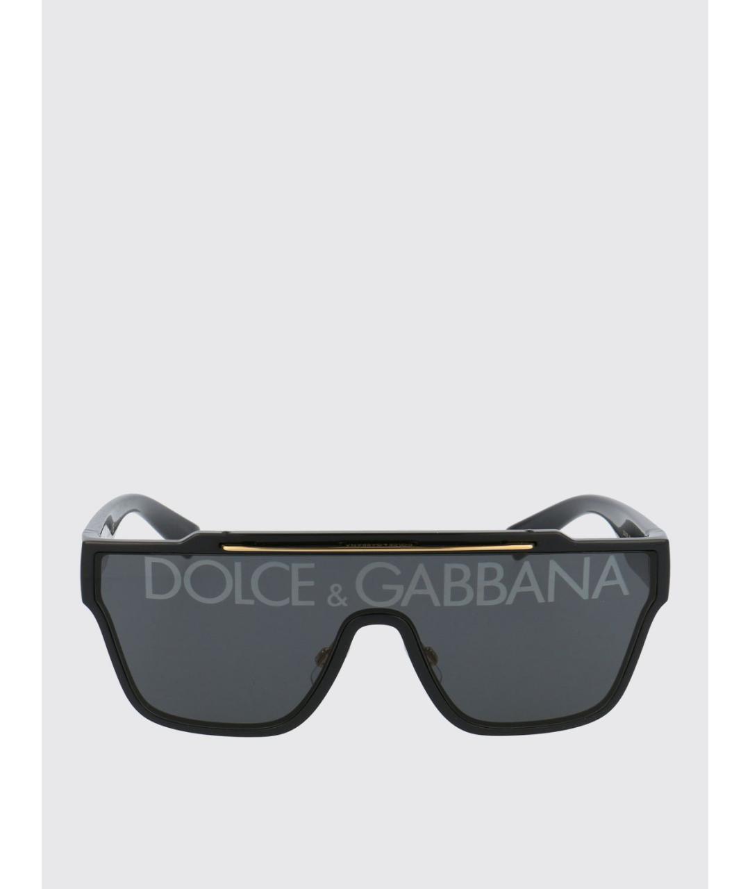 DOLCE&GABBANA Черные солнцезащитные очки, фото 2