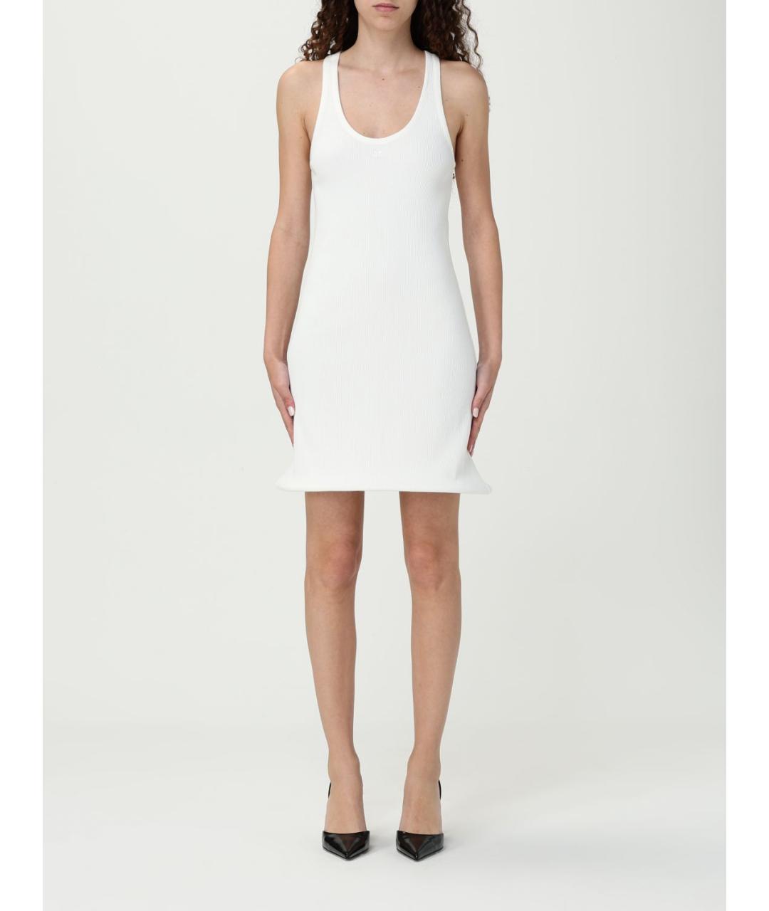 COURREGES Белое платье, фото 5