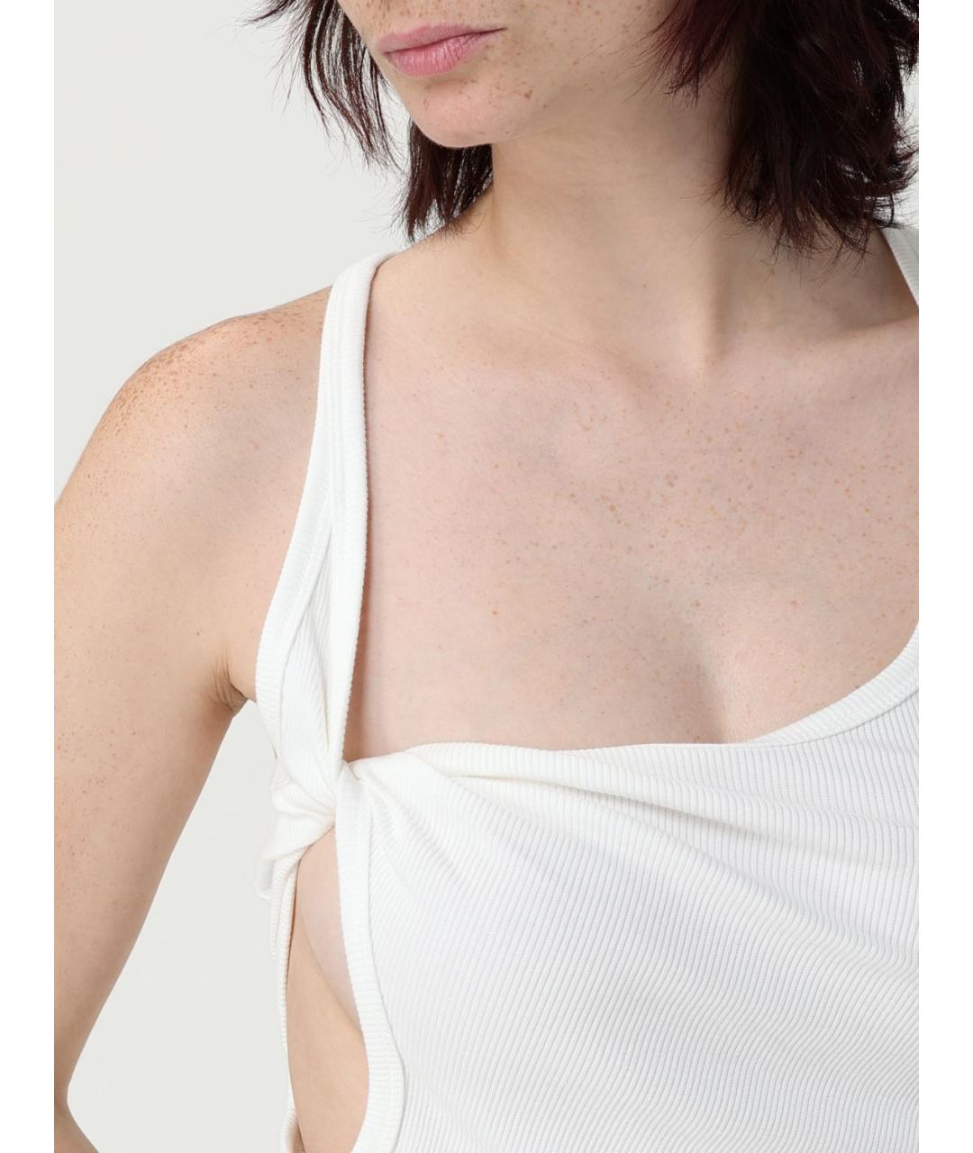 COURREGES Белое платье, фото 5
