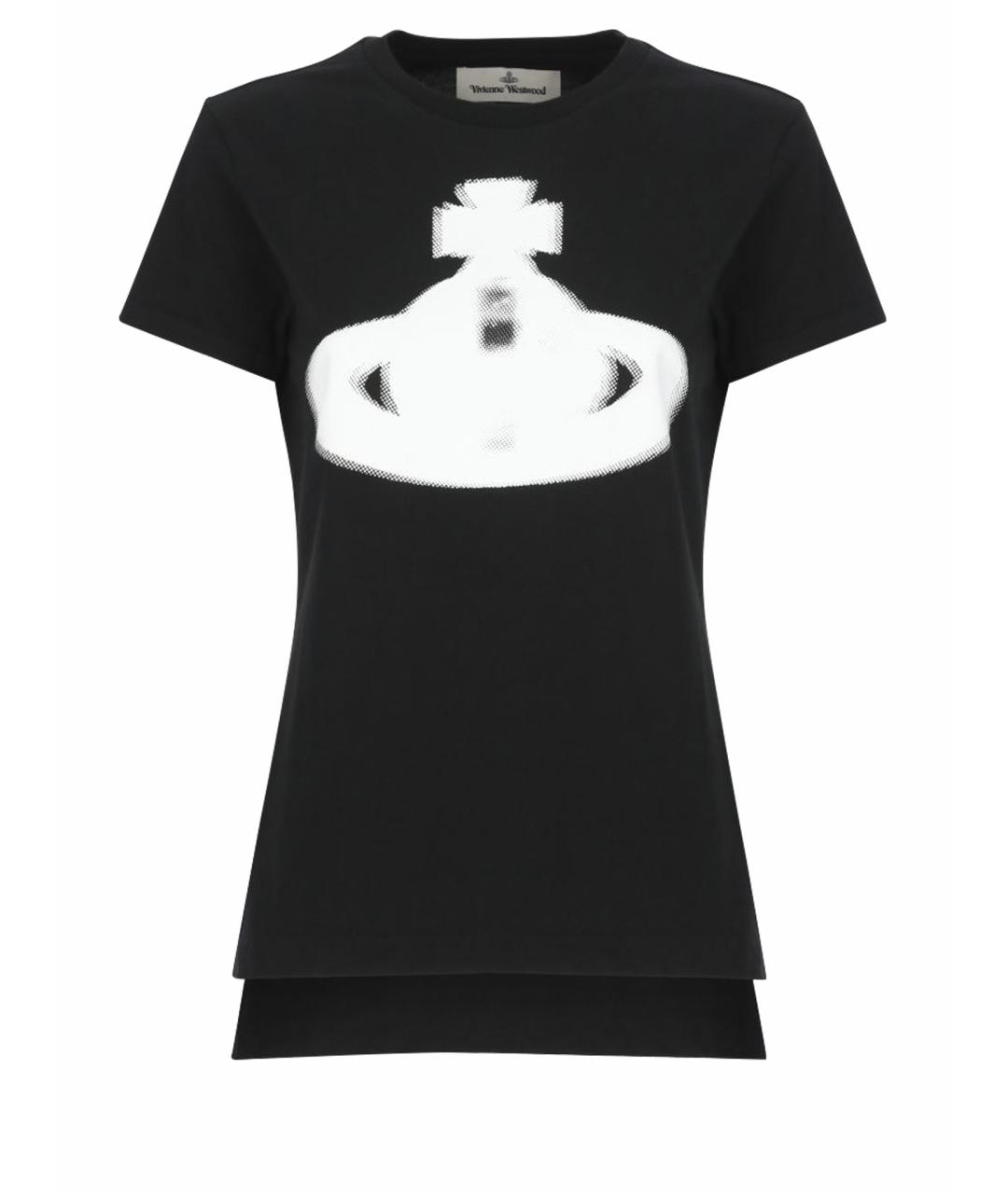 VIVIENNE WESTWOOD Черная футболка, фото 1