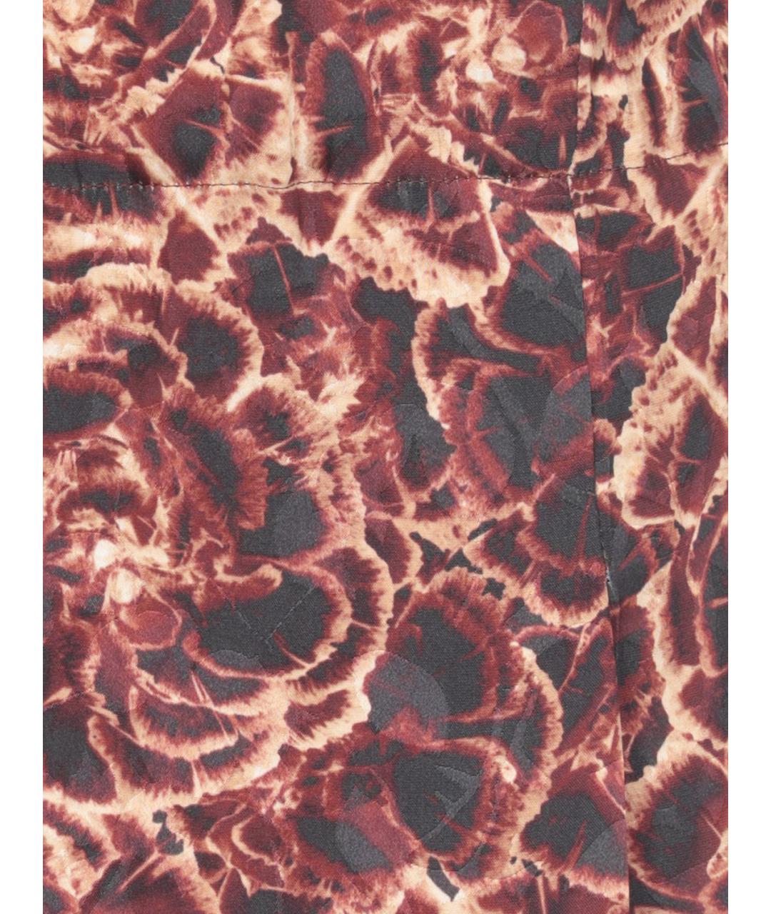 DRIES VAN NOTEN Фиолетовые прямые брюки, фото 5