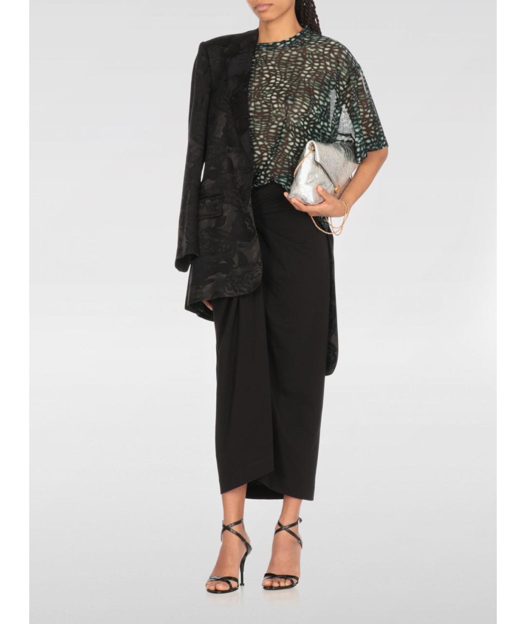 DRIES VAN NOTEN Зеленая футболка, фото 3