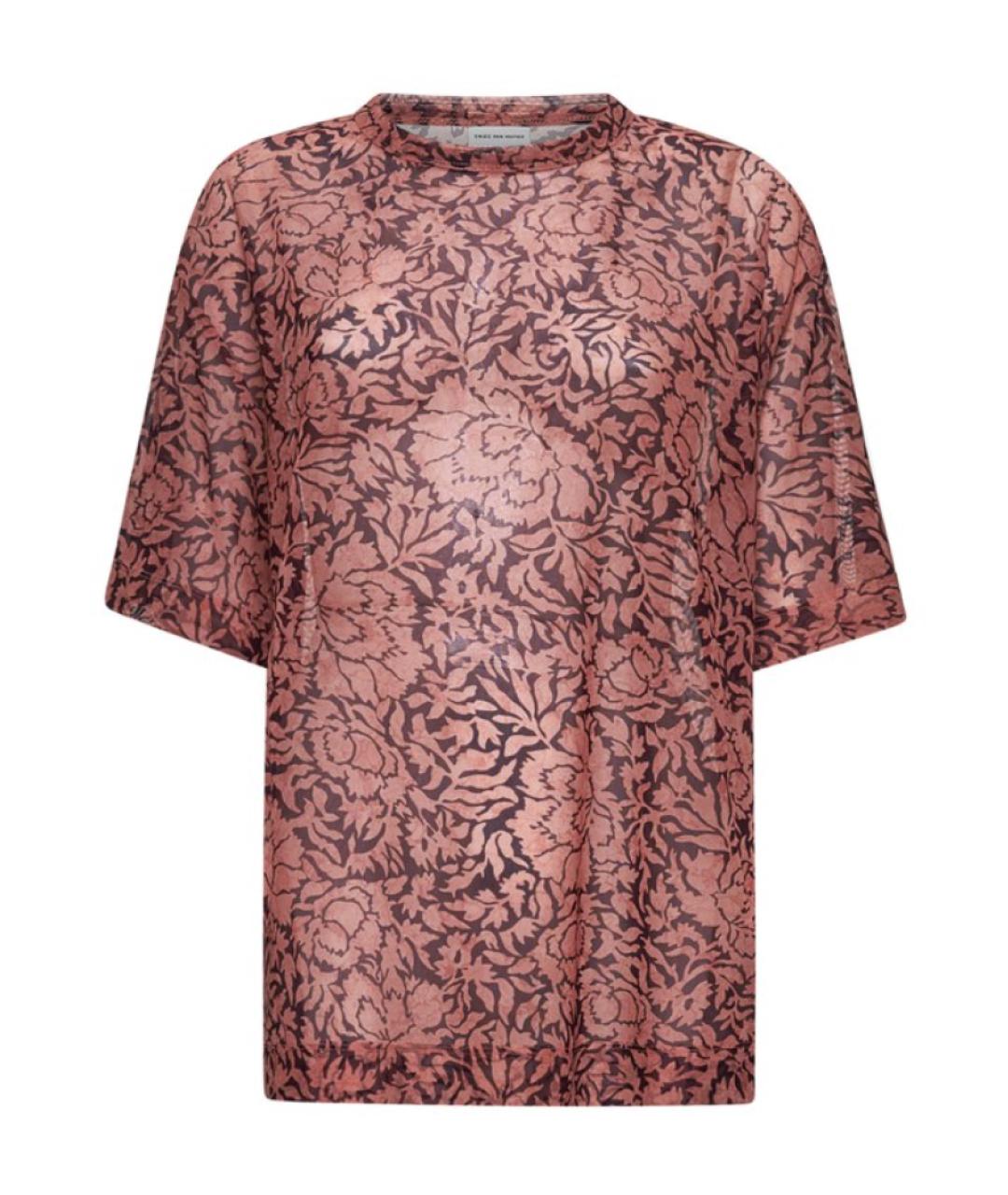 DRIES VAN NOTEN Розовая футболка, фото 1