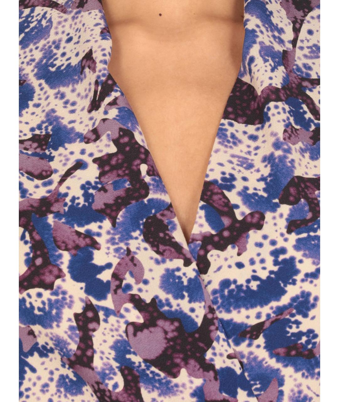 DRIES VAN NOTEN Фиолетовое повседневное платье, фото 5