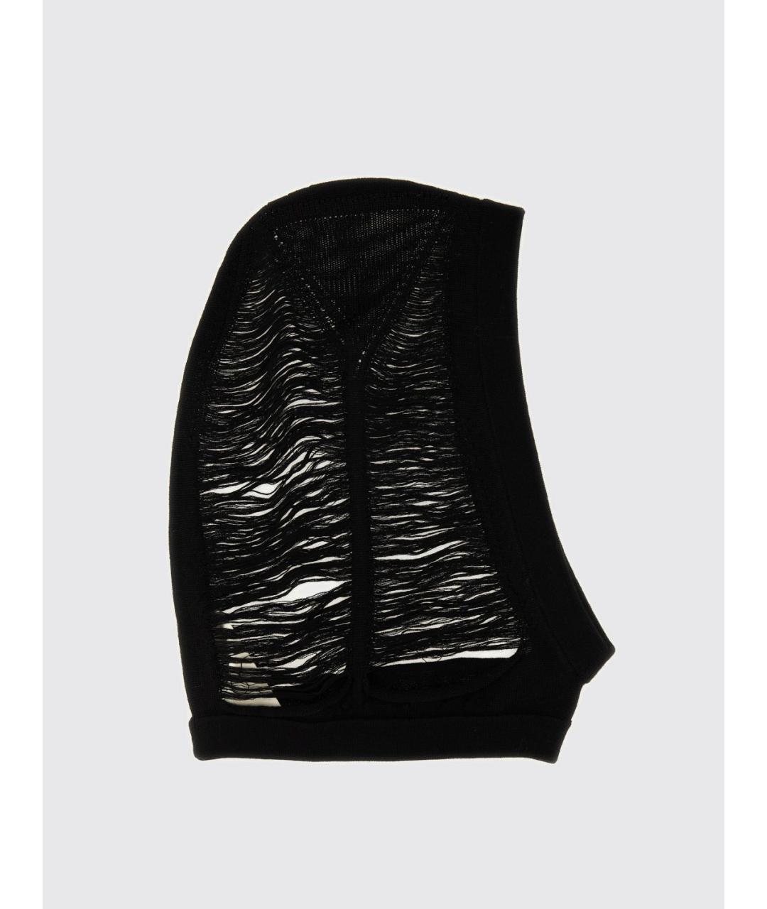 RICK OWENS Черная шерстяная шапка, фото 3