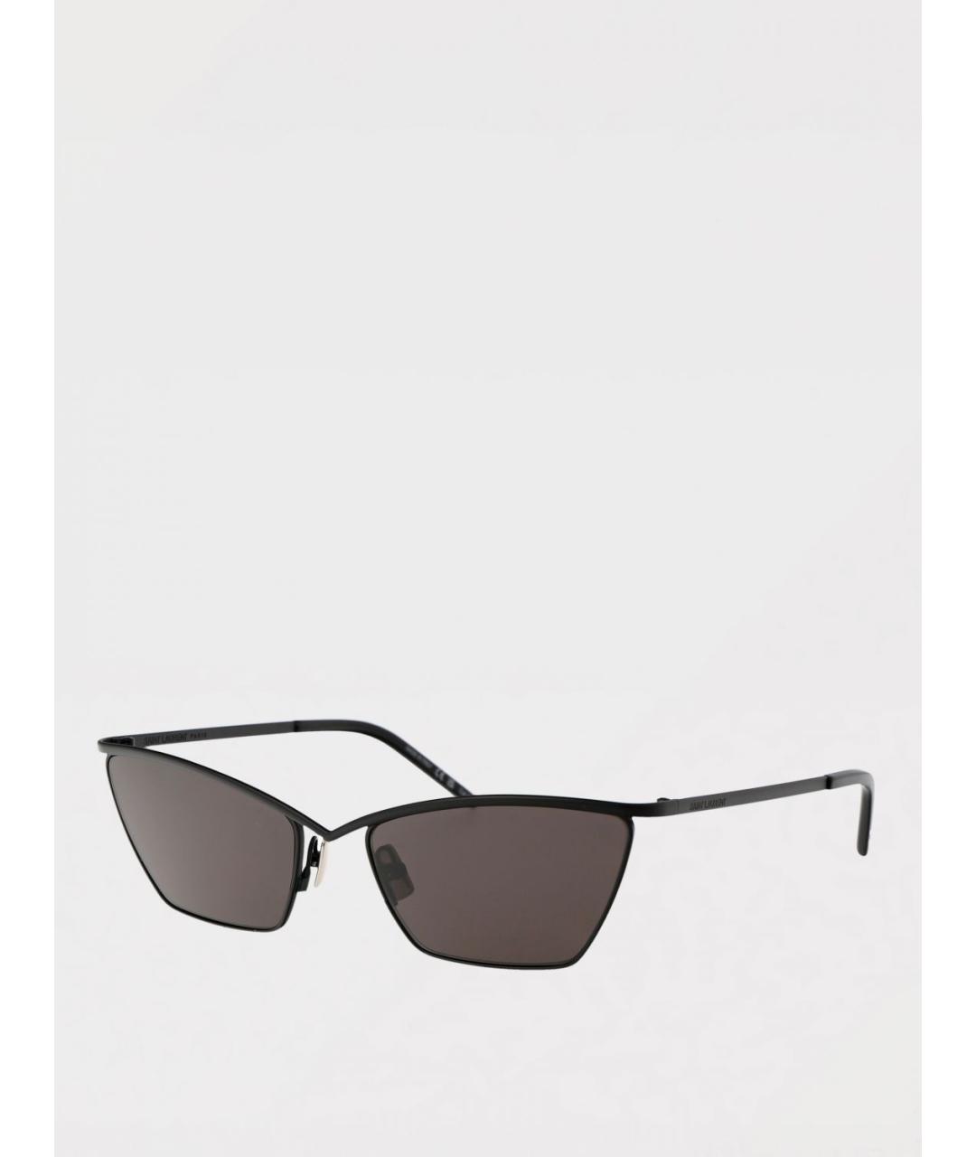 SAINT LAURENT Черные солнцезащитные очки, фото 5