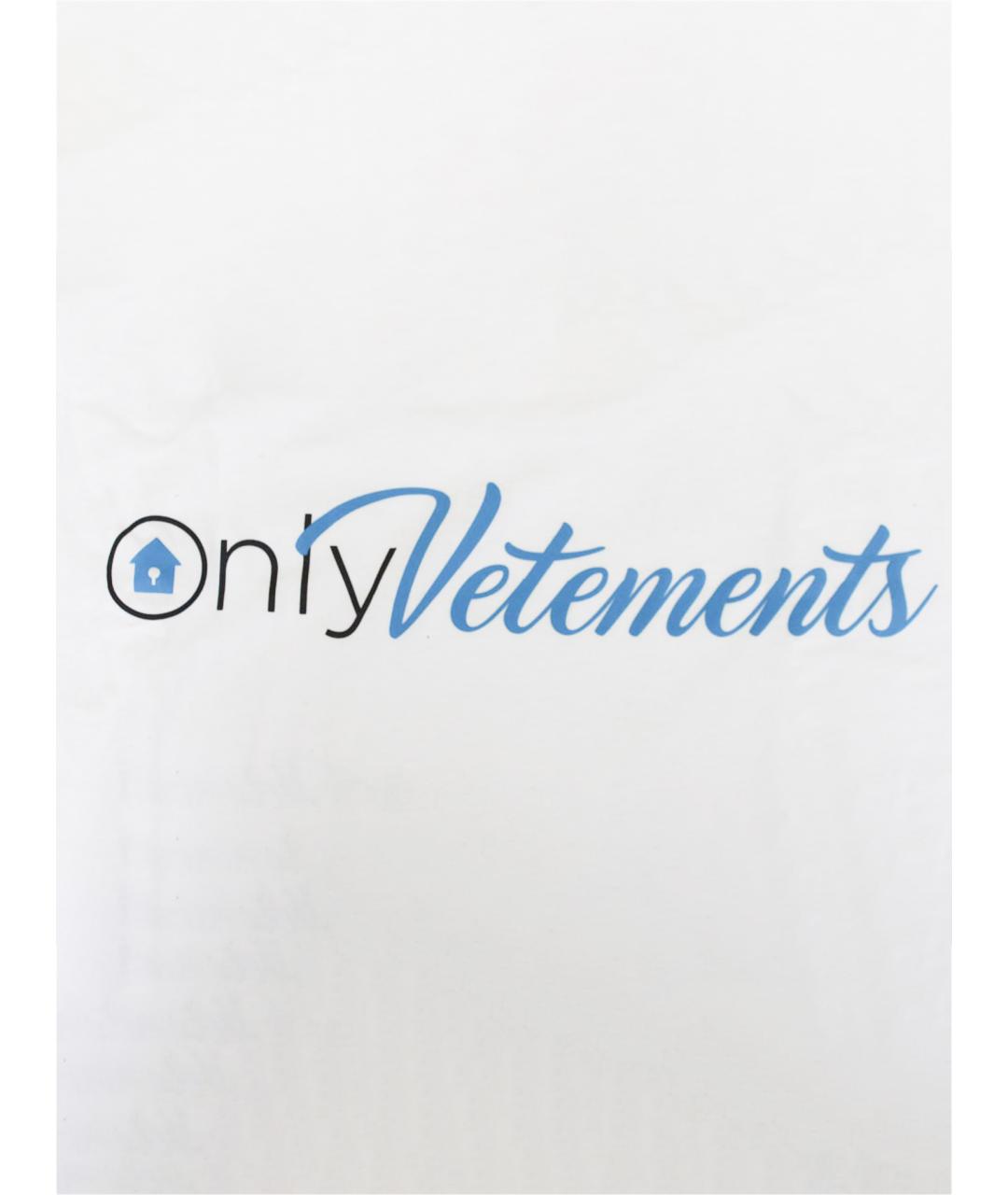 VETEMENTS Белая хлопковая футболка, фото 5