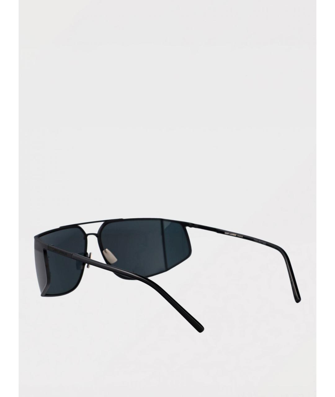 SAINT LAURENT Черные солнцезащитные очки, фото 3
